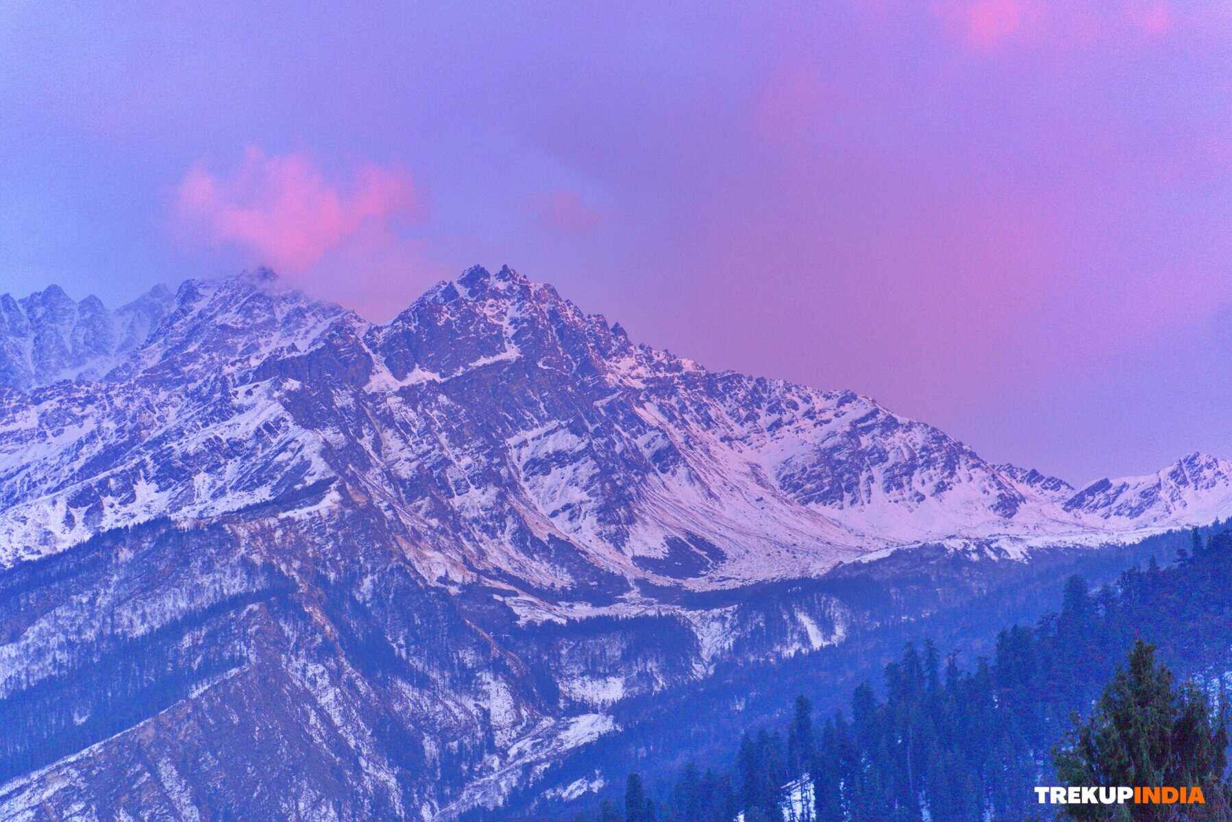 best snow treks in India