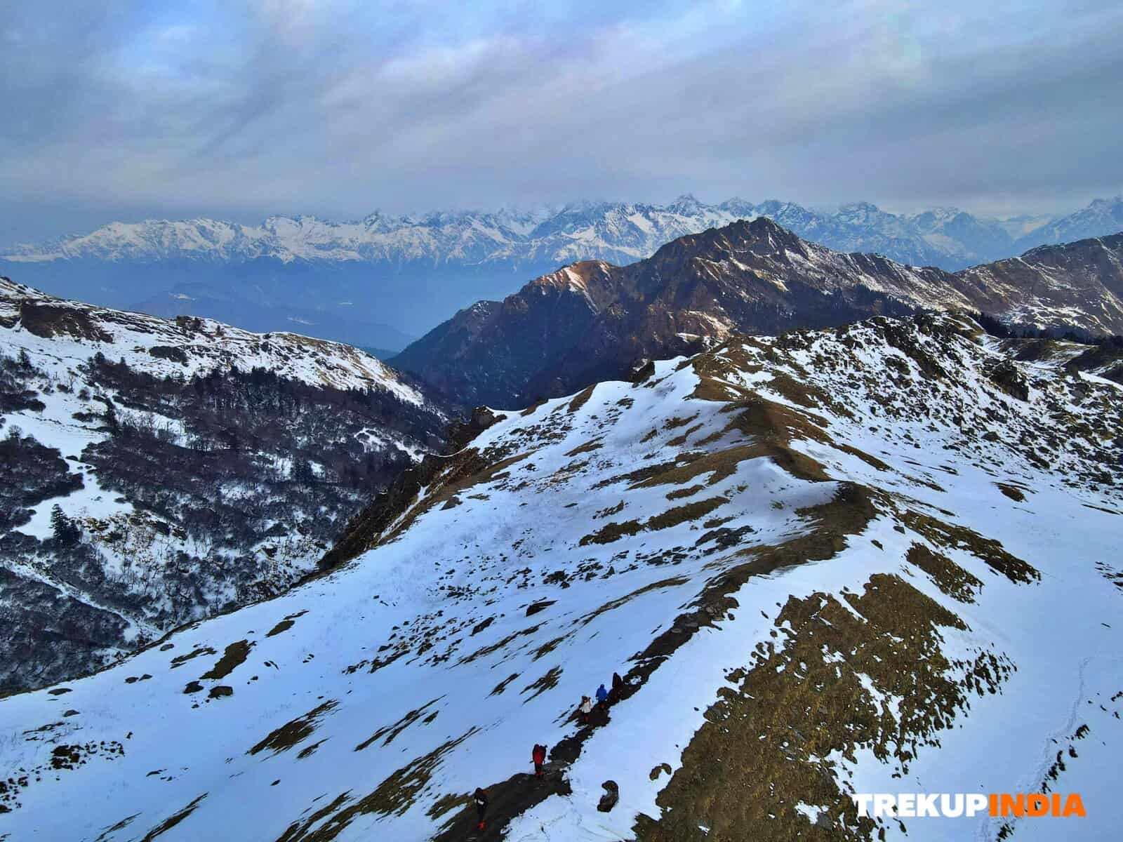 Kuari Pass Trek, pangarchulla peak trek