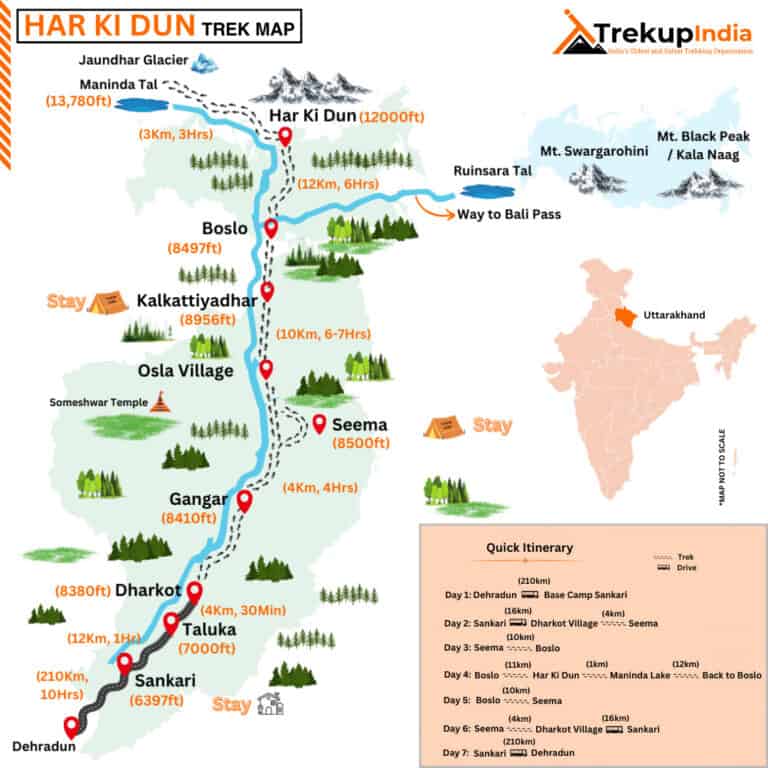 har ki dun trek map